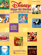 Disney Mega-Hit Movies piano sheet music cover